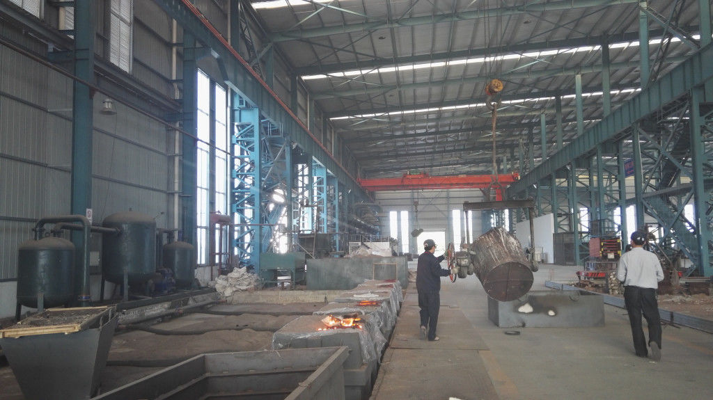 Eternal Bliss Alloy Casting & Forging Co.,LTD. línea de producción del fabricante