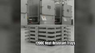 Bandejas de rejilla del tratamiento térmico 1200C resistentes a la corrosión