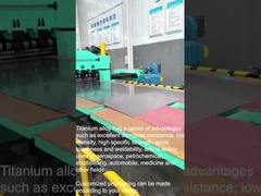 hojas/follas de titanio